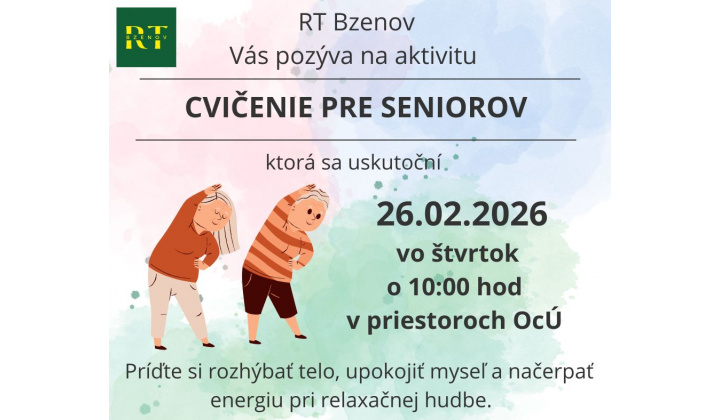 Cvičenie pre seniorov