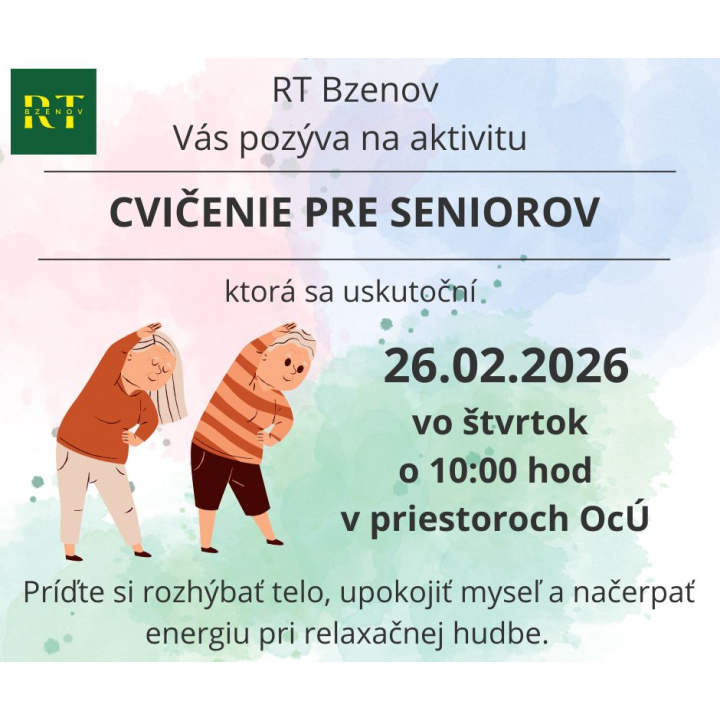 Cvičenie pre seniorov