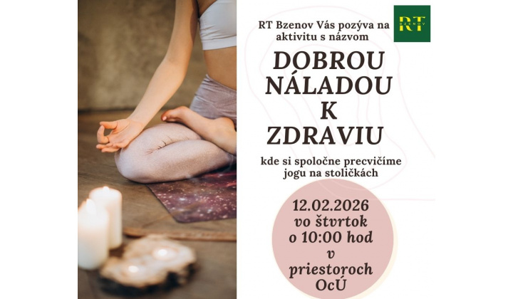 Dobrou náladou k zdraviu