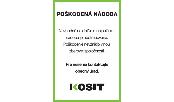 Dôležitá správa pri vývoze komunálneho odpadu