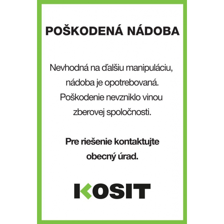 Dôležitá správa pri vývoze komunálneho odpadu