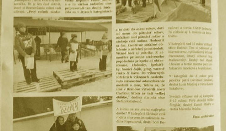 7. fotografia fotogalérie Sánkovačka 2019