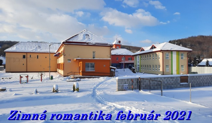 3. fotografia fotogalérie Zimné čaro v obci - február 2021