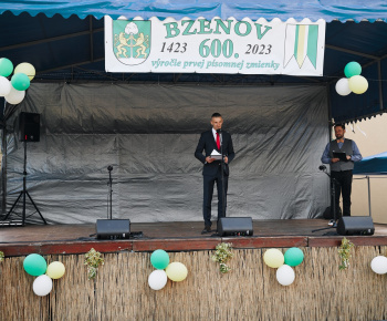 600.výročie 1.písomnej zmienky o obci Bzenov