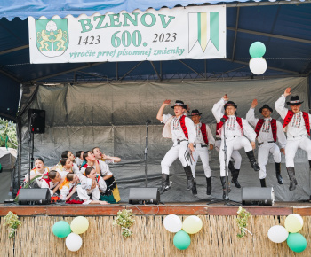 600.výročie 1.písomnej zmienky o obci Bzenov