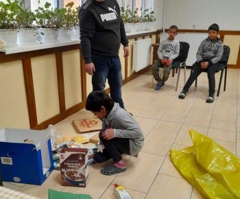 Rozvojový tím v akcii / Triedenie odpadu - foto