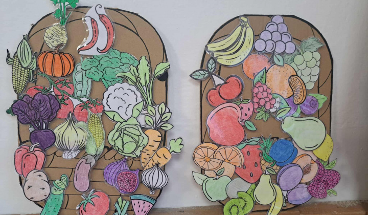 1. fotografia fotogalérie Rozvojový tím v akcii / Vitamínové koše - foto