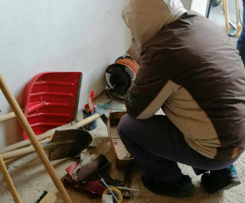 Rozvojový tím v akcii / Usporiadanie a údržba pracovného náradia - foto