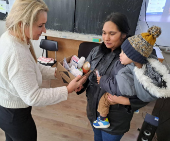 Rozvojový tím v akcii / Sponzorský dar od spoločnosti 101 Drogéria  - foto