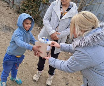 Rozvojový tím v akcii / Sponzorský dar od spoločnosti 101 Drogéria  - foto