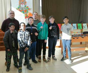 Rozvojový tím v akcii / Stolný futbal - foto