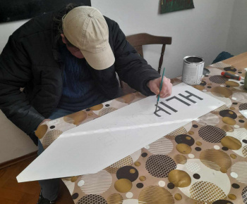 Rozvojový tím v akcii / Vytvorenie informačnej tabule - foto