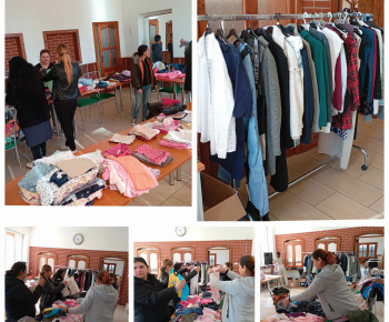 Rozvojový tím v akcii / Burza detského oblečenia - foto