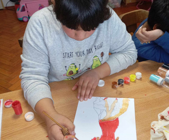 Rozvojový tím v akcii /  Súťaž „Rómske srdiečko - foto