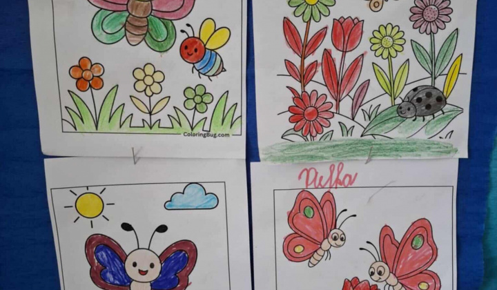 4. fotografia fotogalérie Rozvojový tím v akcii / Farebná lúka rozkvitla aj v našom Mami klube - foto