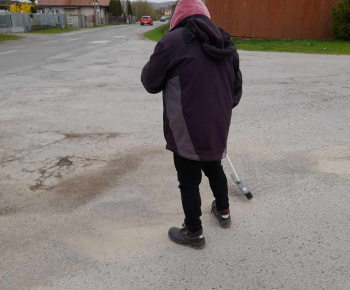 Rozvojový tím v akcii / Jarná údržba ciest - foto