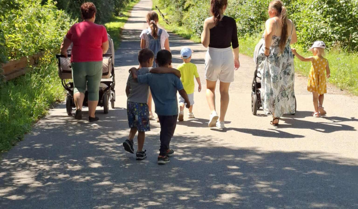4. fotografia fotogalérie Rozvojový tím v akcii / Kočíková prechádzka – spoločné chvíle v prírode  - foto