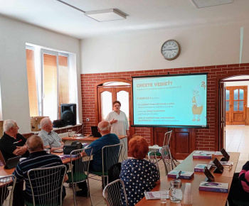 Rozvojový tím v akcii / Digitálni Seniori – Štvrté stretnutie - foto