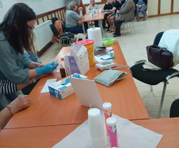 Rozvojový tím v akcii / Zmeraj si hodnoty svojho zdravia - foto