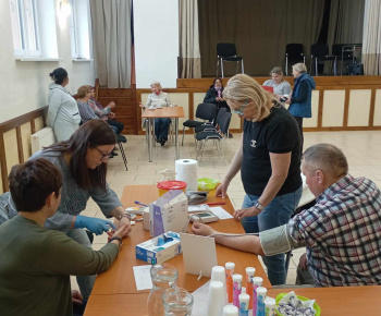 Rozvojový tím v akcii / Zmeraj si hodnoty svojho zdravia - foto