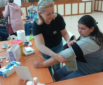 Rozvojový tím v akcii / Zmeraj si hodnoty svojho zdravia - foto