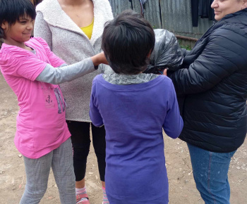 Rozvojový tím v akcii / Posuň uterák - foto