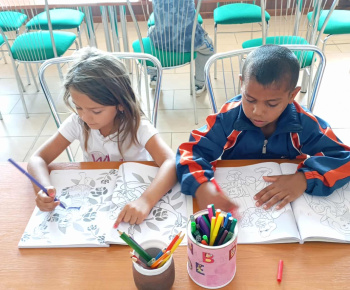 Rozvojový tím v akcii / Farbičky a pexeso v akcii! - foto