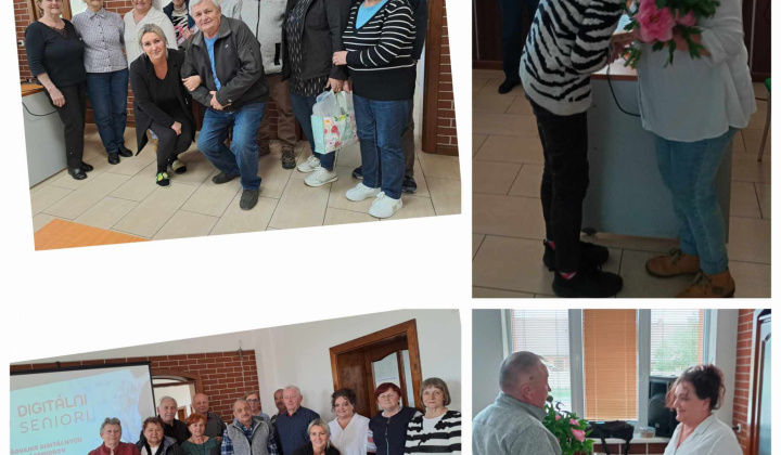 1. fotografia fotogalérie Rozvojový tím v akcii / Digitálni seniori – ukončenie projektu - foto
