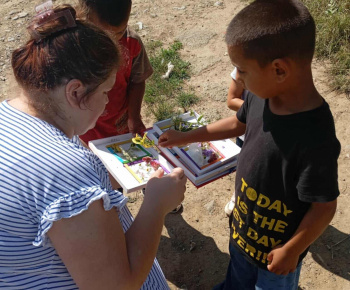 Rozvojový tím v akcii / Lúčna galéria - Kreatívne deti v akcii! - foto