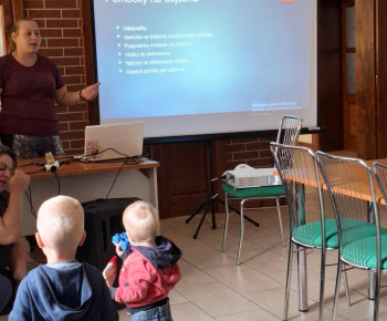 Rozvojový tím v akcii / Týždeň na podporu dojčenia v Bzenove - foto