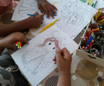 Rozvojový tím v akcii / Kreslíme si spolu - foto