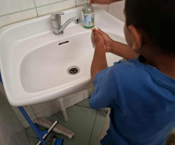 Rozvojový tím v akcii / Bublinkové rúčky - foto