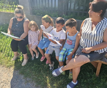 Rozvojový tím v akcii / Rozprávkové čítanie v príjemnej atmosfére - foto