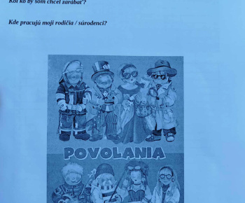 Rozvojový tím v akcii / Moje povolanie po ukončení vzdelávania - foto