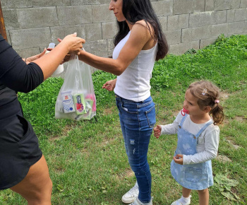 Rozvojový tím v akcii / Hygienická podpora - foto