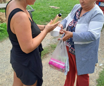 Rozvojový tím v akcii / Hygienická podpora - foto