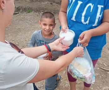 Rozvojový tím v akcii / Hygienická podpora - foto