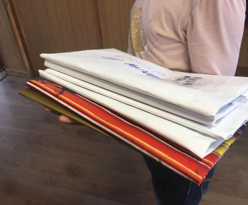 Rozvojový tím v akcii / Obal na učebnice - foto