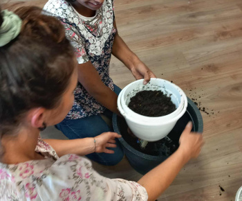 Rozvojový tím v akcii / Rozkvitnutá učebňa - foto