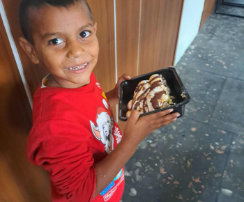 Rozvojový tím v akcii / Ovocná kuchyňa v Mami klube - foto