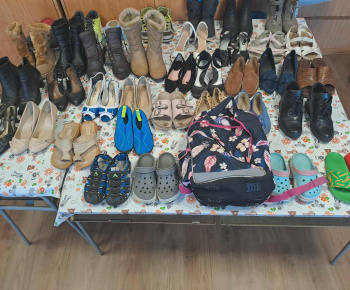 Rozvojový tím v akcii / Obuv pre školáka - foto