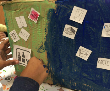 Rozvojový tím v akcii / Farebné koše – učíme sa triediť odpad - foto