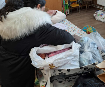 Rozvojový tím v akcii / Ponožky na nôžky - foto