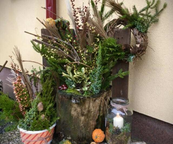 Rozvojový tím v akcii / Čarovanie s konárikmi - foto