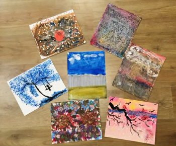 Rozvojový tím v akcii / Umenie v nás – objavovanie tvorivosti netradičnými technikami  - foto