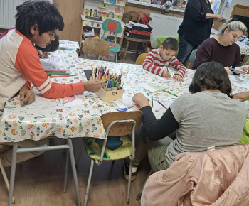 Rozvojový tím v akcii / Zimná krajina očami detí  - foto