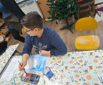 Rozvojový tím v akcii / Zimná krajina očami detí  - foto