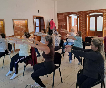 Rozvojový tím v akcii / Cvičenie pre seniorov - foto
