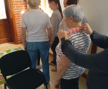 Rozvojový tím v akcii / Cvičenie pre seniorov - foto