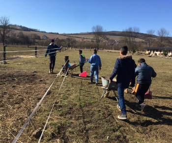 Rozvojový tím v akcii / Učíme sa pre život: Na gazdovskom dvore  - foto